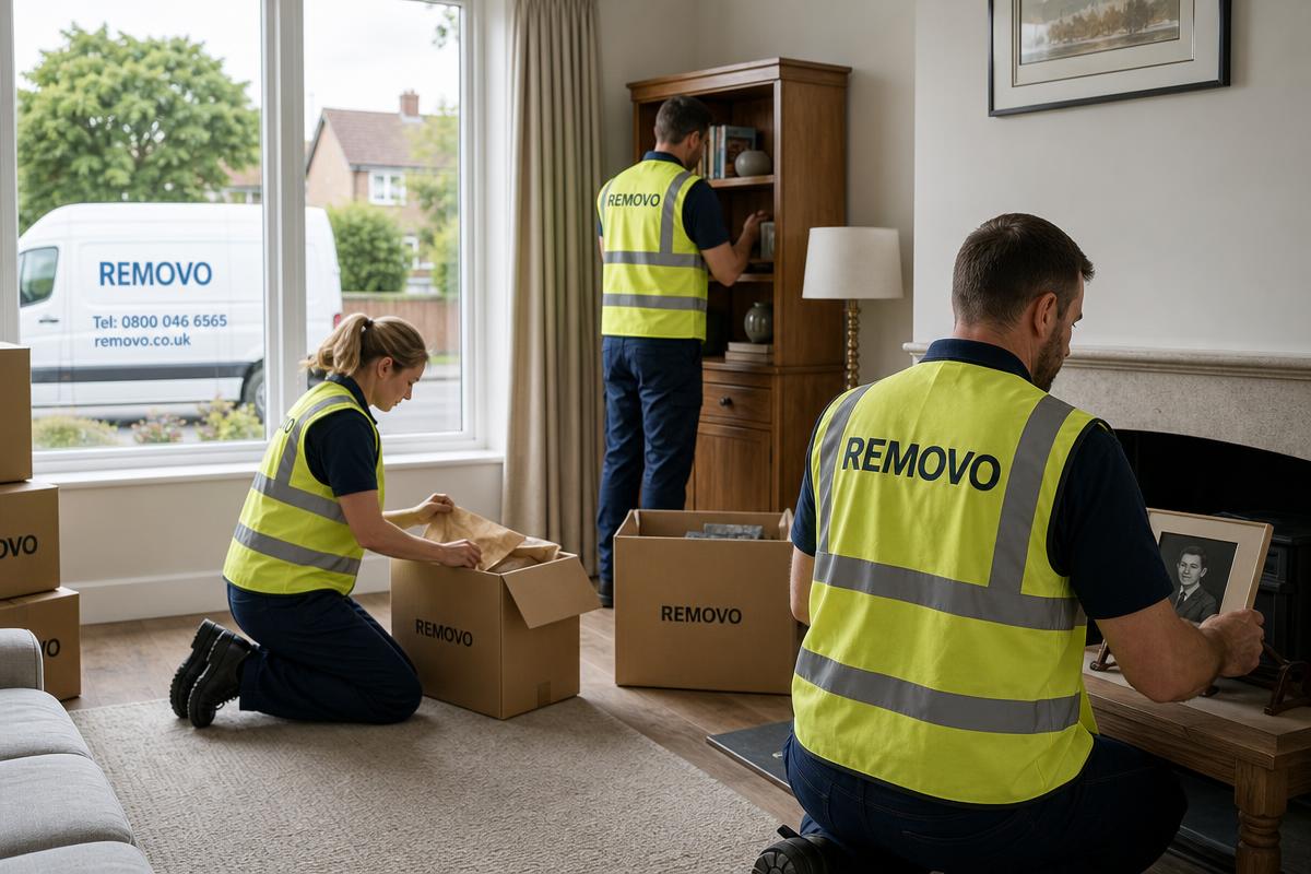 Careful probate property clearance carried out by the REMOVO team in Bromley